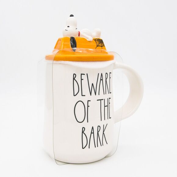Rae Dunn Snoopy Halloween Mug – Beware Of The Bark, 16oz Ceramic Coffee Mug - Picture 3 of 11